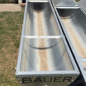 Bebedero de chapa galvanizada 3 mts